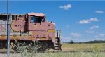 Train and tractor